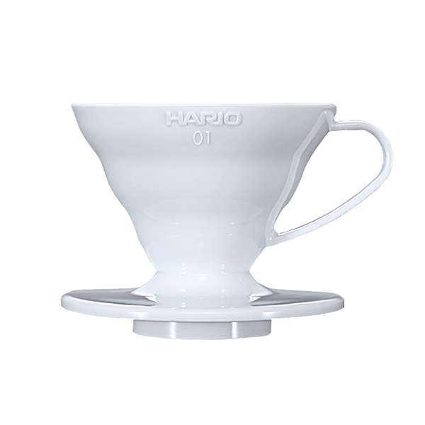 V60 Plastic 01 Dripper, White