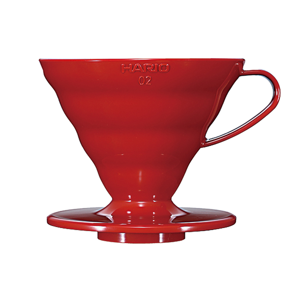 V60 Plastic 02 Dripper, Red