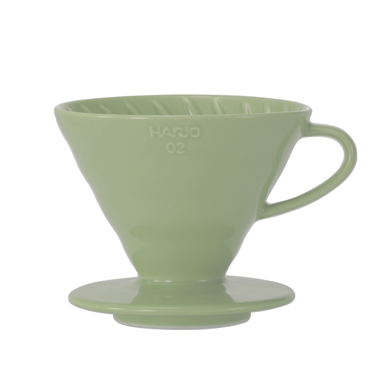 V60 Ceramic Colour 02 Dripper, Smokey Green