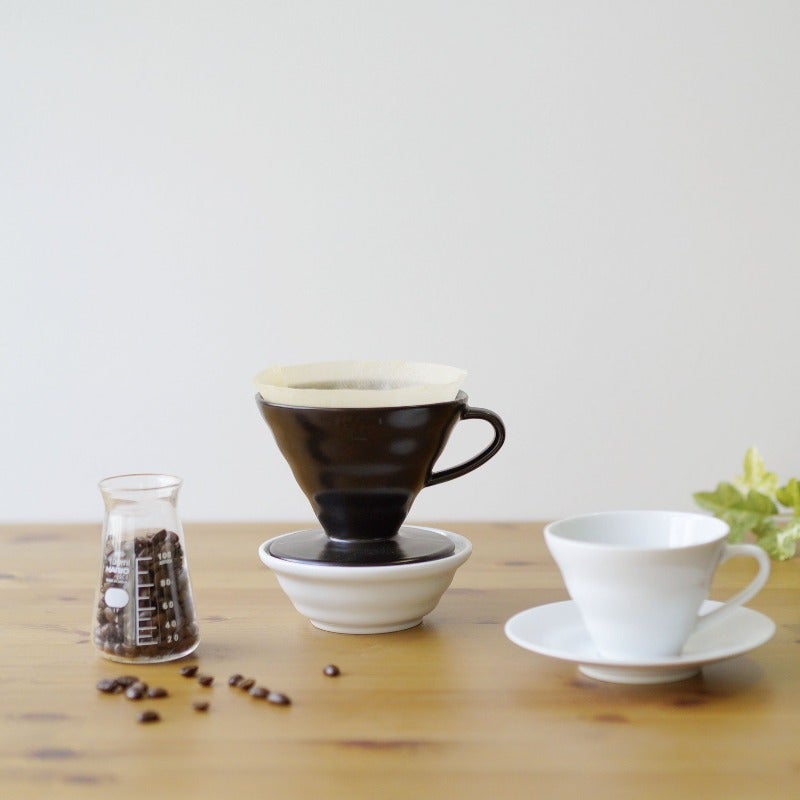 V60 Ceramic Colour 02 Dripper, Matte Black