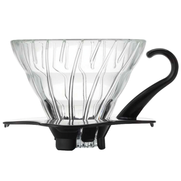 V60 Glass 01 Dripper, Black
