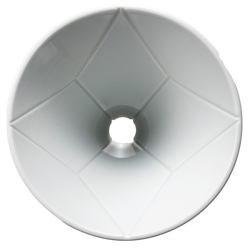 V60 One-Pour Dripper MUGEN, Ceramic White