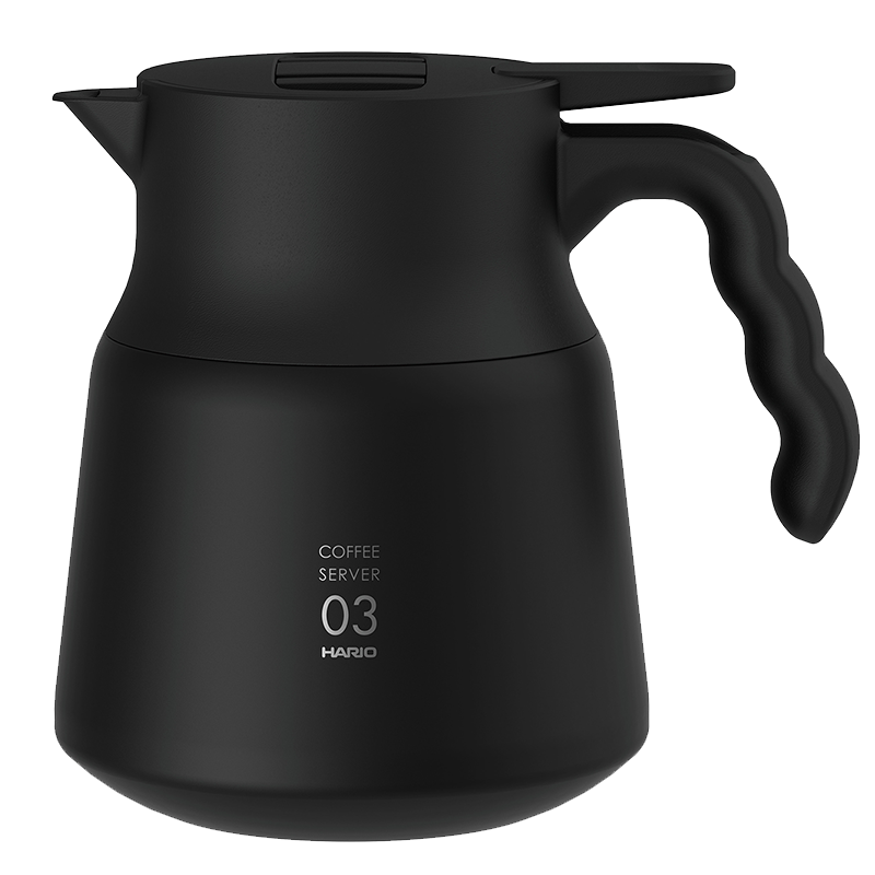 V60 Insulated Stainless Steel Server PLUS, 800mL - Black