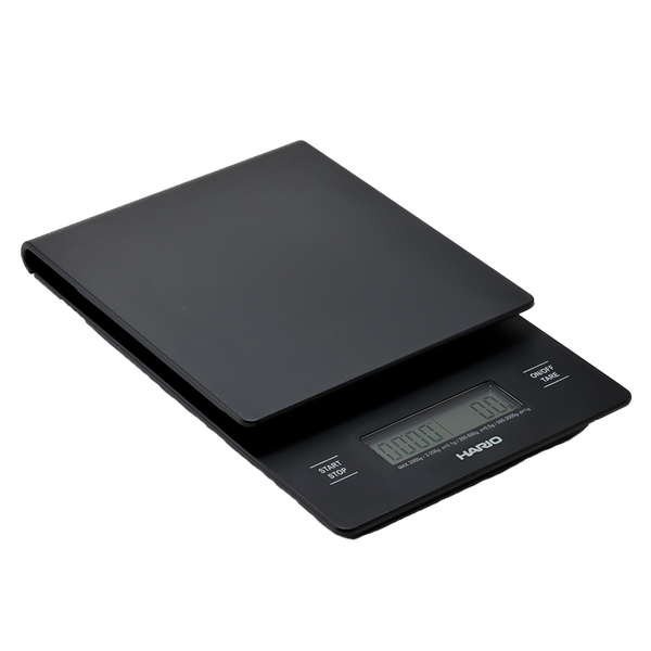 HARIO VSTN-2000B-BLM V60 Drip Scale - Bloom Series Black 